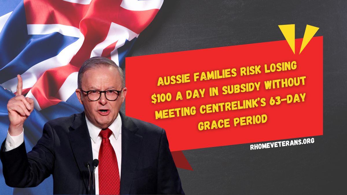 Aussie Families Risk Losing $100 a Day in Subsidy Without Meeting Centrelink’s 63-Day Grace Period