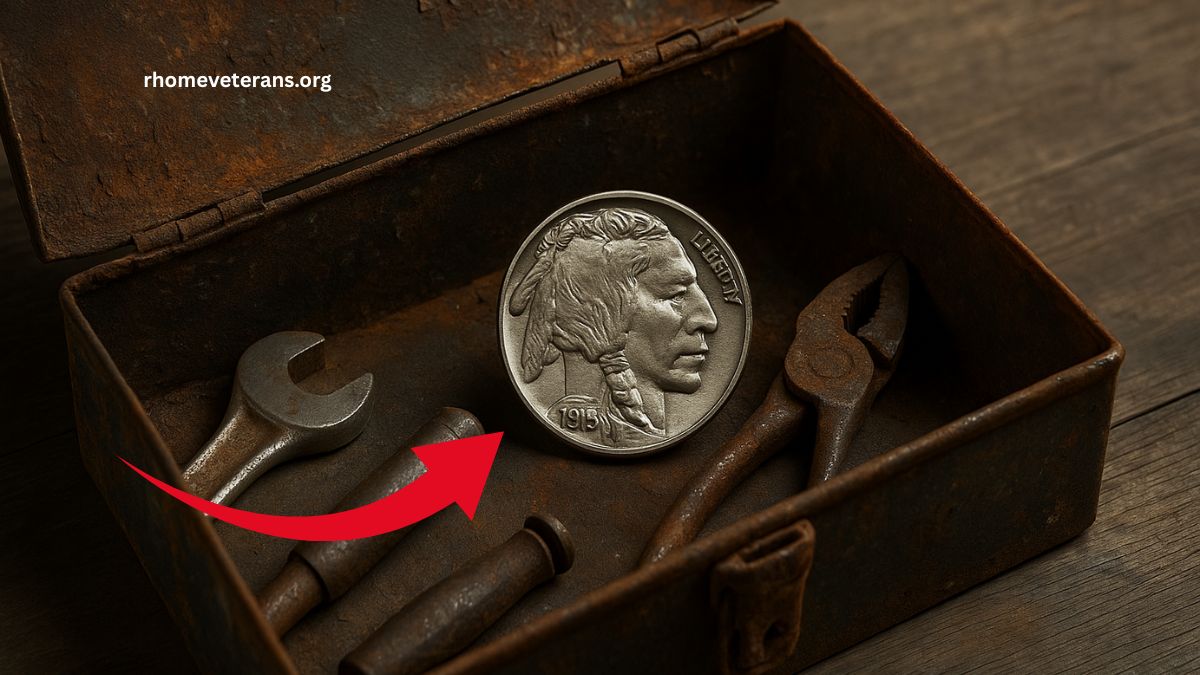 Collector Finds $75,000 Buffalo Nickel In Rusty Toolbox