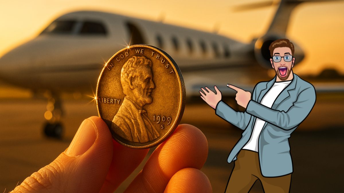 This Rare 1909-S Lincoln Penny Could Be Your Ticket to a Private Jet